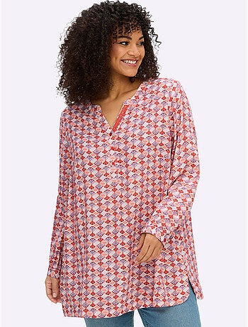 Tunique Motif Graphique - Taille Standard - Sheego