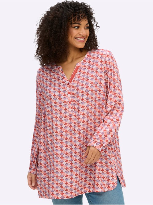 Tunique Motif Graphique - Taille Standard - Sheego - Kiabi