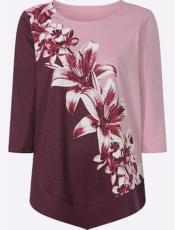 Tunique Ourlet En Pointe - Taille Standard - Moda Vilona