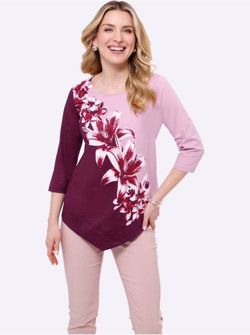 Tunique Ourlet En Pointe - Taille Standard - Moda Vilona - Kiabi