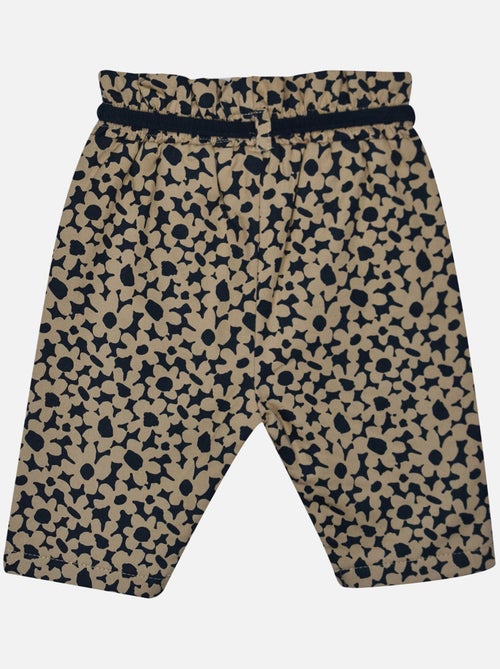 TUNIQUE + PANTALON + BANDEAU FLEURETTE - Kiabi