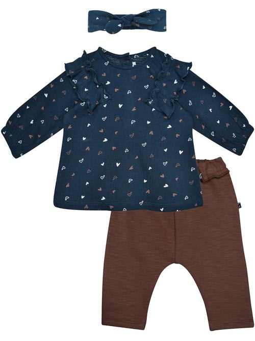 Tunique pantalon bandeau suzy maille bebe - Kiabi
