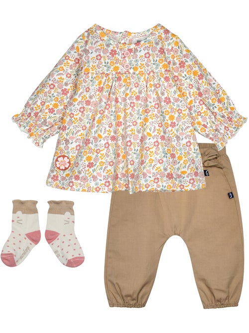 Tunique pantalon chaussette Reine - Kiabi