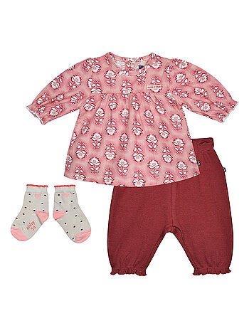 TUNIQUE PANTALON CHAUSSETTES NIKA MANCHES LONGUES NAISSANCE