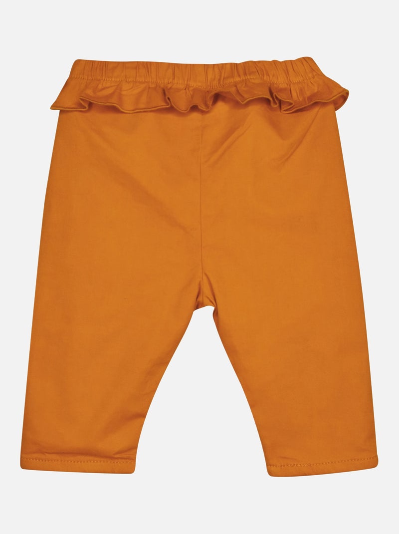 TUNIQUE PANTALON ISORE MAILLE BEBE Blanc - Kiabi