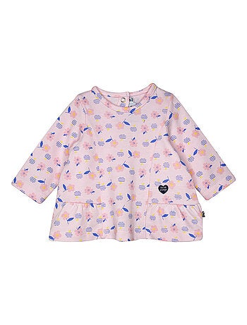 TUNIQUE PANTALON NAZIRA MOLLETON MANCHES LONGUES BEBE