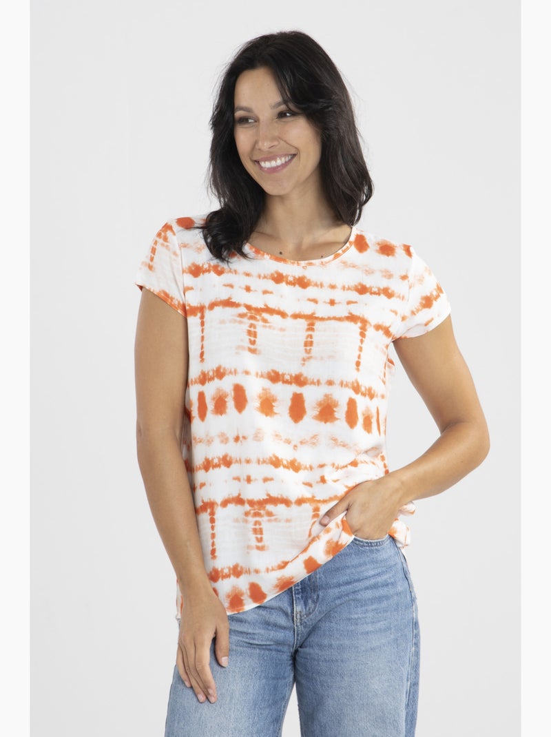Tunique Paquerette  | Gerard Pasquier Orange - Kiabi