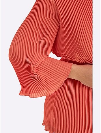 Tunique Qualité Plissée Tendance - Taille Standard - Sheego