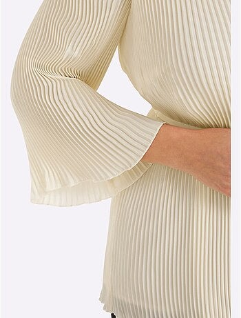 Tunique Qualité Plissée Tendance - Taille Standard - Sheego