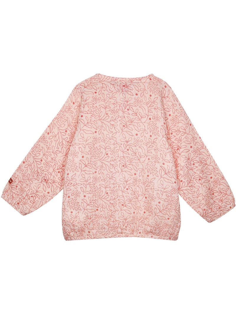 Tunique salome manches longues Rose - Kiabi