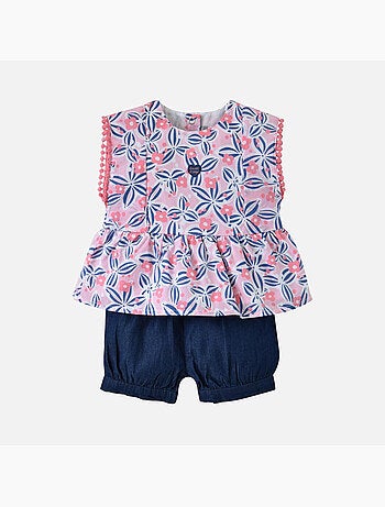 TUNIQUE SHORT ELLIE VOILE BEBE