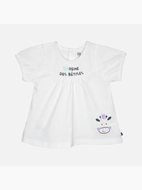 TUNIQUE SHORT GRITTIE BEBE - Kiabi