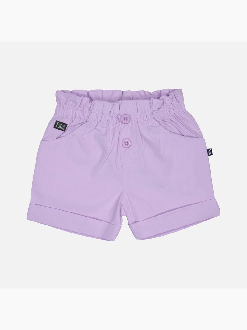 TUNIQUE SHORT GRITTIE BEBE Blanc - Kiabi