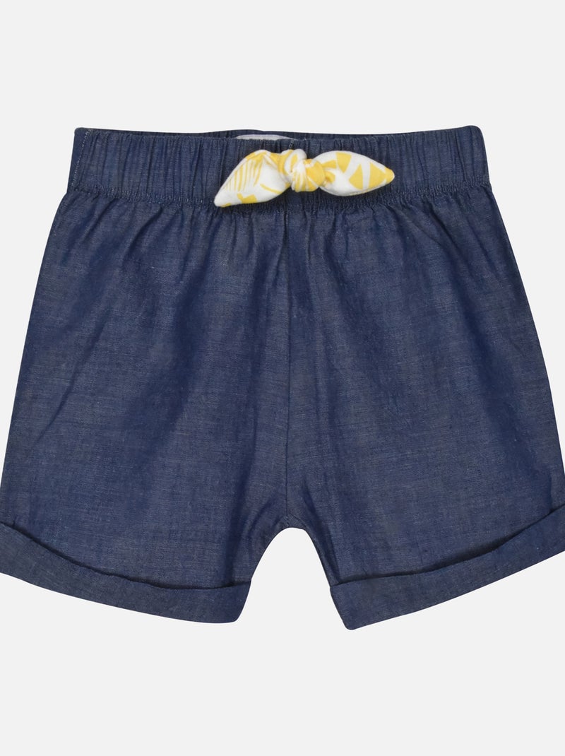 TUNIQUE SHORT LILIANE BEBE Blanc - Kiabi