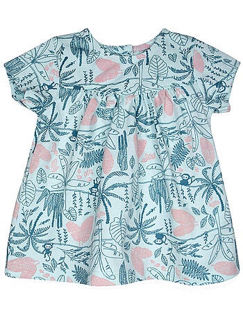TUNIQUE SHORT OMBELINE MANCHES COURTES SUCRE D'ORGE