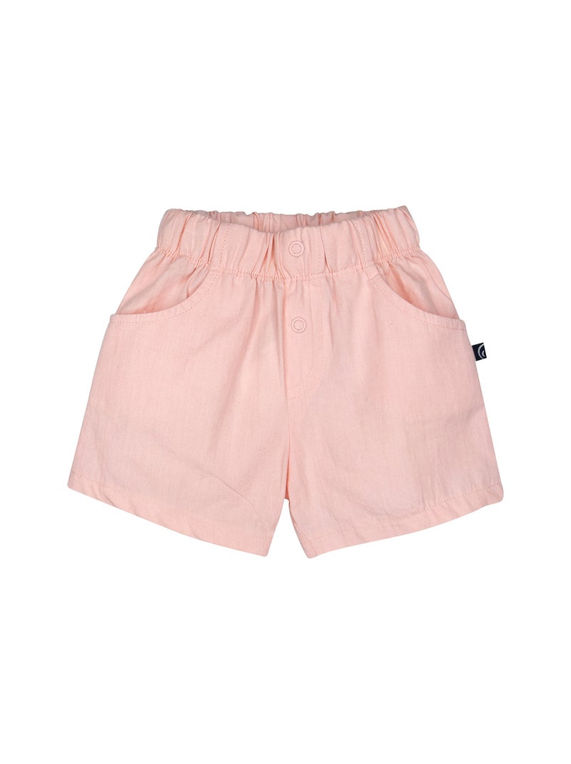 TUNIQUE SHORT OMBELINE MANCHES COURTES SUCRE D'ORGE Blanc - Kiabi