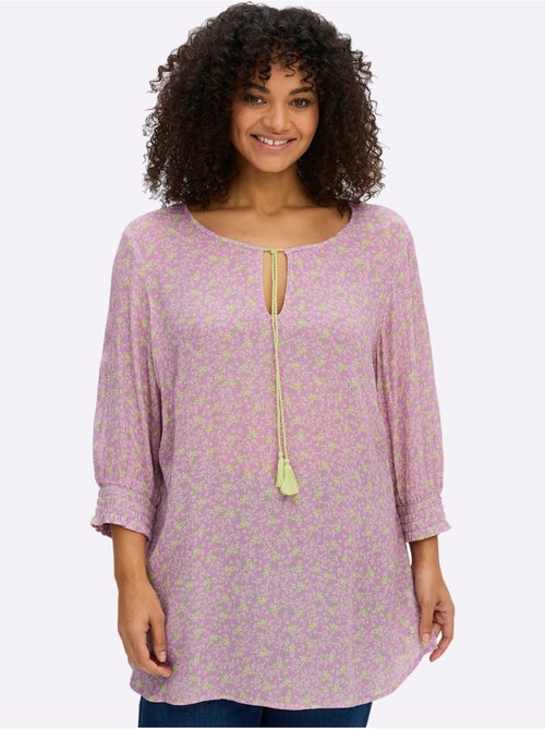 Tunique Viscose - Taille Standard - Sheego - Kiabi Tunique Viscose - Taille Standard - Sheego - Kiabi