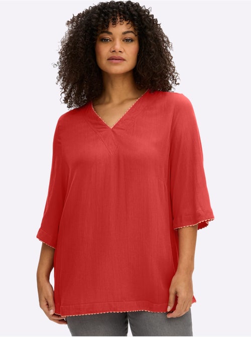 Tunique Viscose - Taille Standard - Sheego - Kiabi Tunique Viscose - Taille Standard - Sheego - Kiabi
