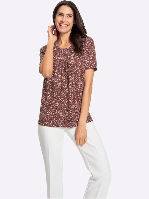 Tunique Viscose - Taille Standard - Witt - Kiabi Tunique Viscose - Taille Standard - Witt - Kiabi