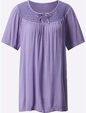 Tunique Viscose Douce Et Fluide - Taille Standard - Moda Vilona