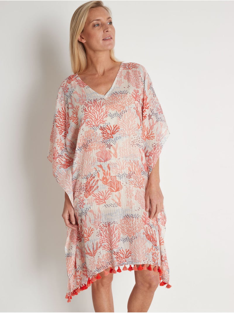 Tunique voile coupe ample - DAXON Corail - Kiabi
