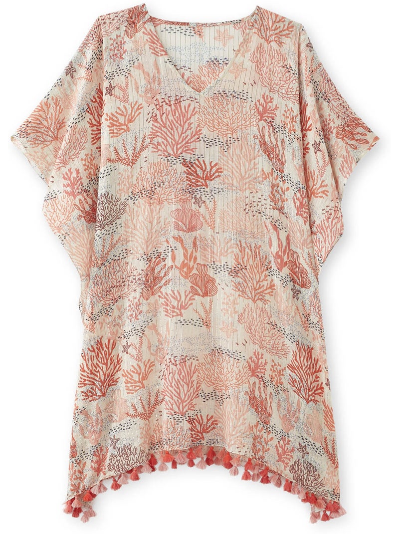 Tunique voile coupe ample - DAXON Corail - Kiabi