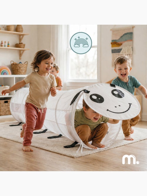Tunnel de jeu pop-up chenille pliable 180 cm mam252 mamabrum - Kiabi