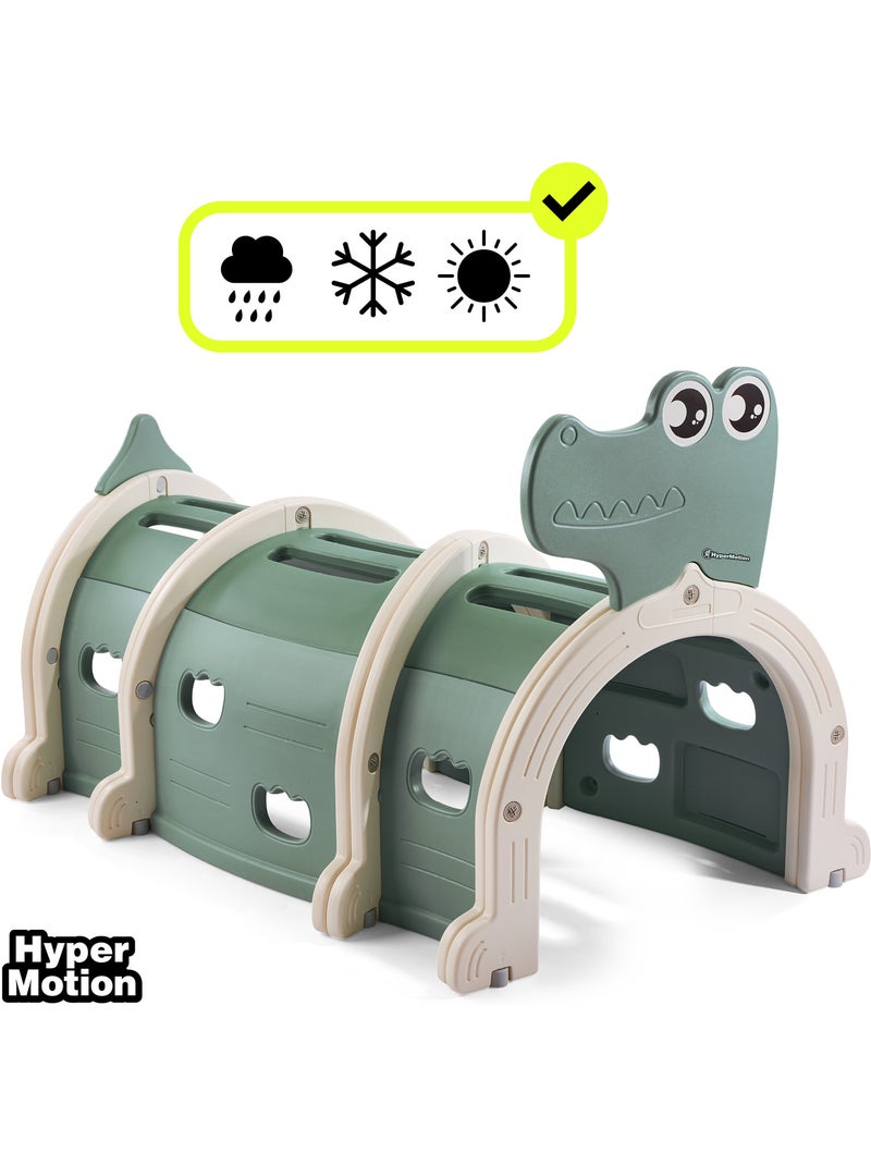 Tunnel d'éveil modulaire crocodile hypermotion 3 segments Beige - Kiabi