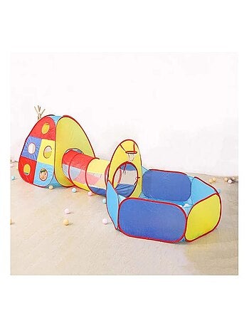 Tunnel et tente de jeux pliable enfants