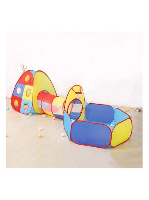 Tunnel et tente de jeux pliable enfants - Kiabi