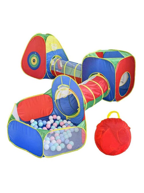 Tunnels et tente de jeux 2 segments pliables - Kiabi