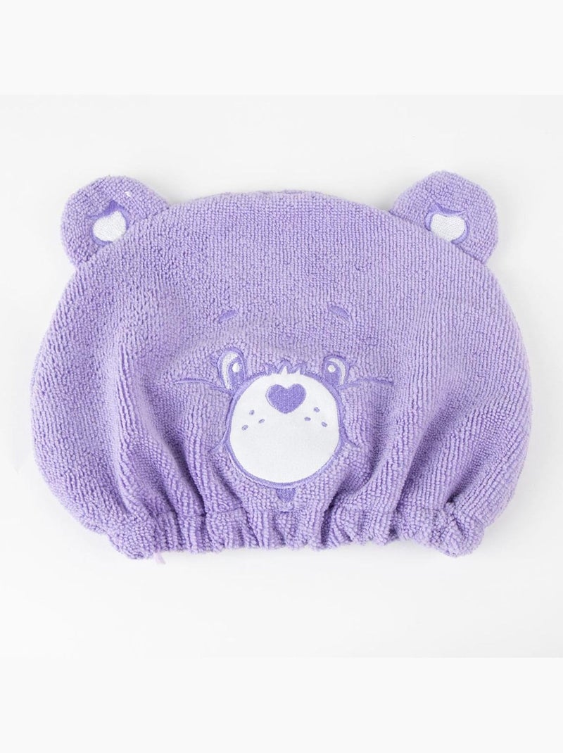 Turban cheveux enfant Bisounours en microfibre : séchage rapide Multicolore - Kiabi