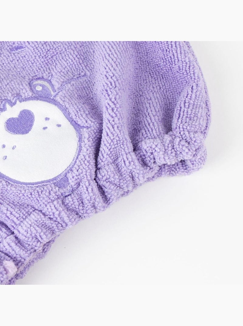 Turban cheveux enfant Bisounours en microfibre : séchage rapide Multicolore - Kiabi