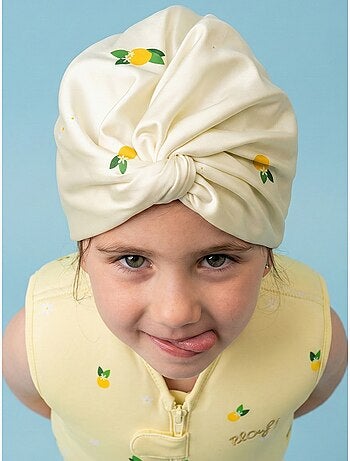 Turban de bain réversible Anti-UV Fille Celeste