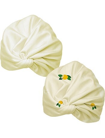 Turban de bain réversible Anti-UV Fille Celeste