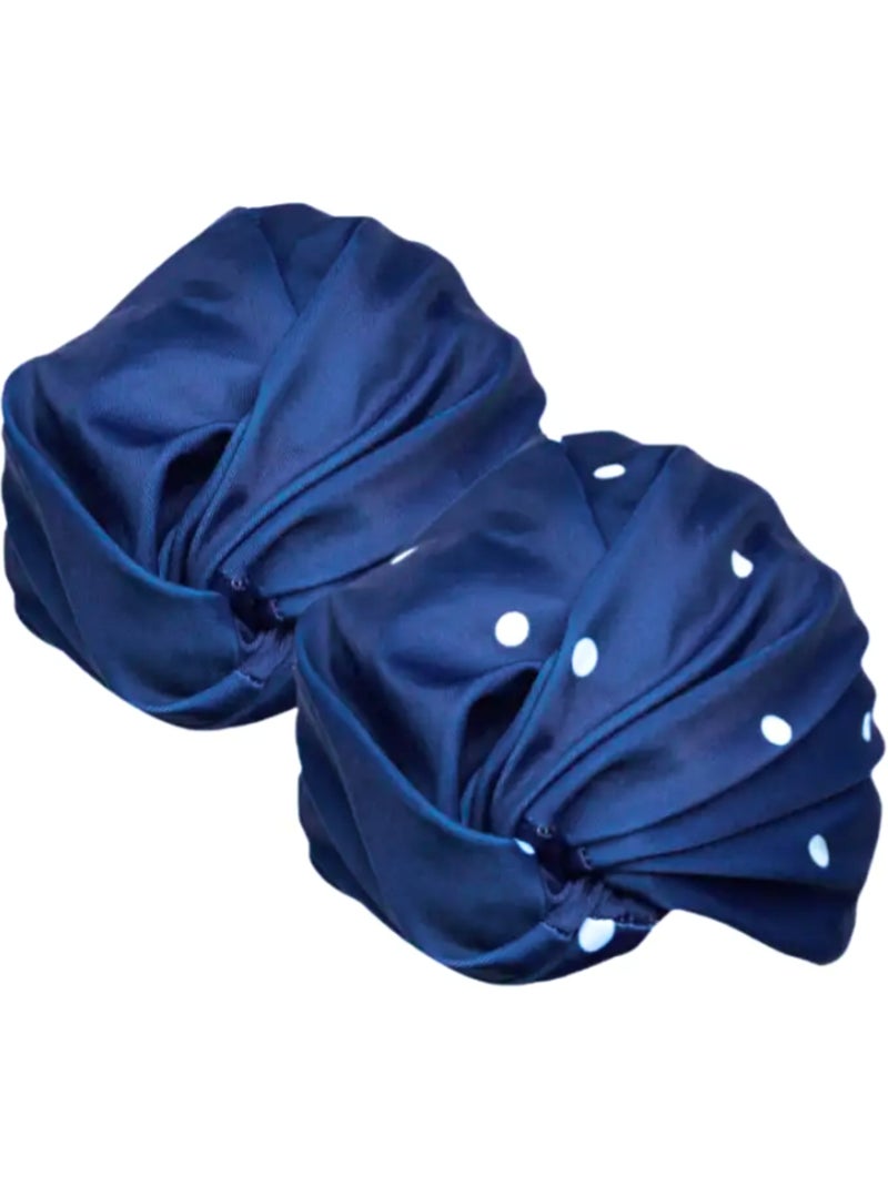 Turban de bain Anti-UV Fille Marine Bleu marine - Kiabi