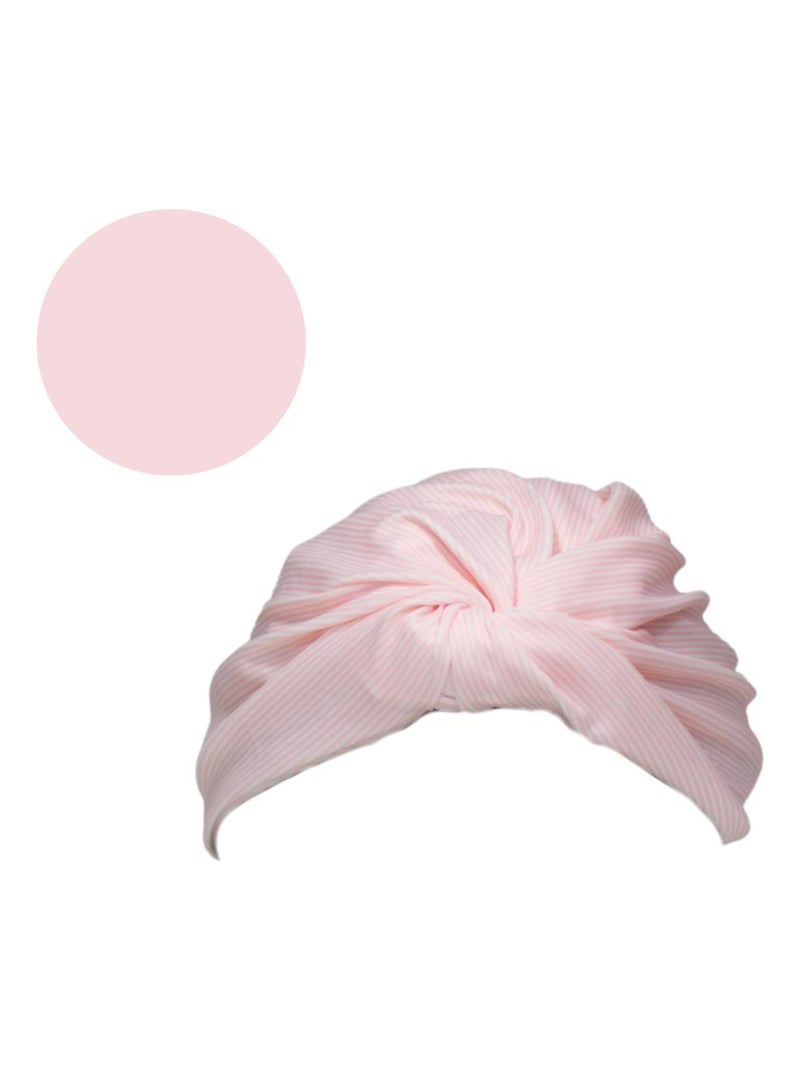 Turban de bain Anti-UV Fille Mousse Rose pâle - Kiabi
