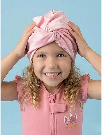 Turban de bain réversible Anti-UV Fille Celeste