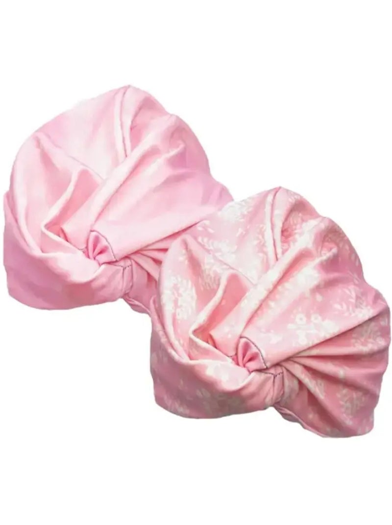 Turban de bain enfant anti-uv Plouf Rose / Taille 3 Rose - Kiabi