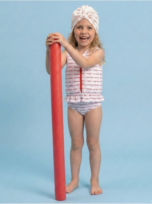 Turban de bain réversible Anti-UV Fille Butterfly - Kiabi