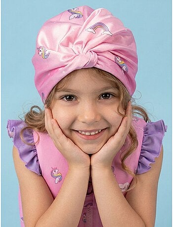 Turban de bain réversible Anti-UV Fille Celeste