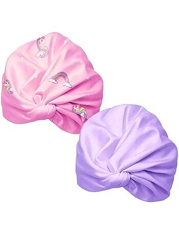 Turban de bain réversible Anti-UV Fille Celeste