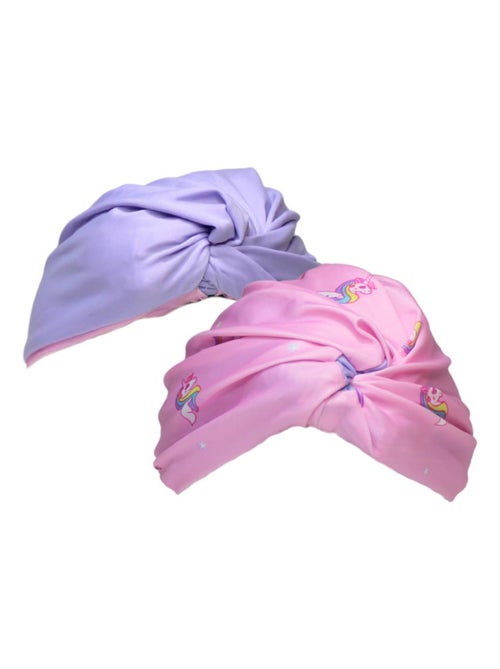 Turban de bain réversible Anti-UV Fille Celeste - Kiabi