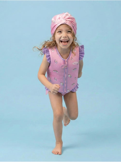 Turban de bain réversible Anti-UV Fille Celeste - Kiabi