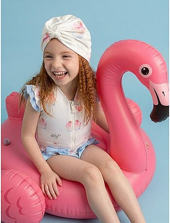 Turban de bain réversible Anti-UV Fille Celeste