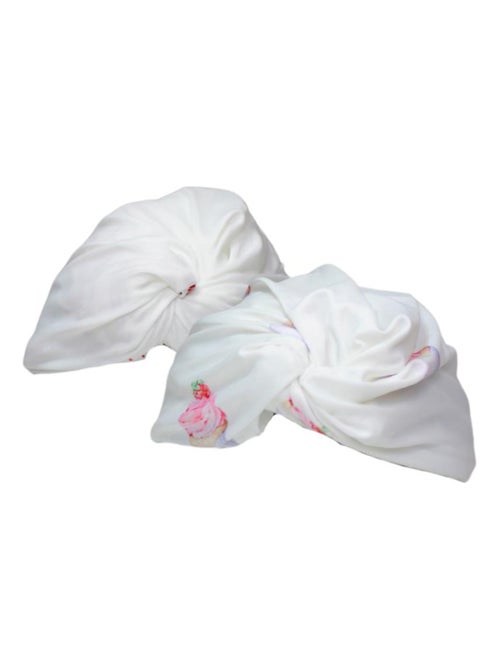 Turban de bain réversible Anti-UV Fille Charlotte - Kiabi