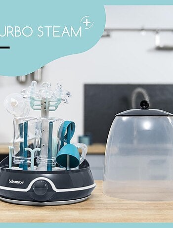 Turbo Steam Plus Stérilisateur Biberons 2 en 1 'Babymoov'