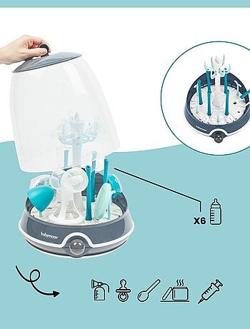 Turbo Steam Plus Stérilisateur Biberons 2 en 1 'Babymoov'