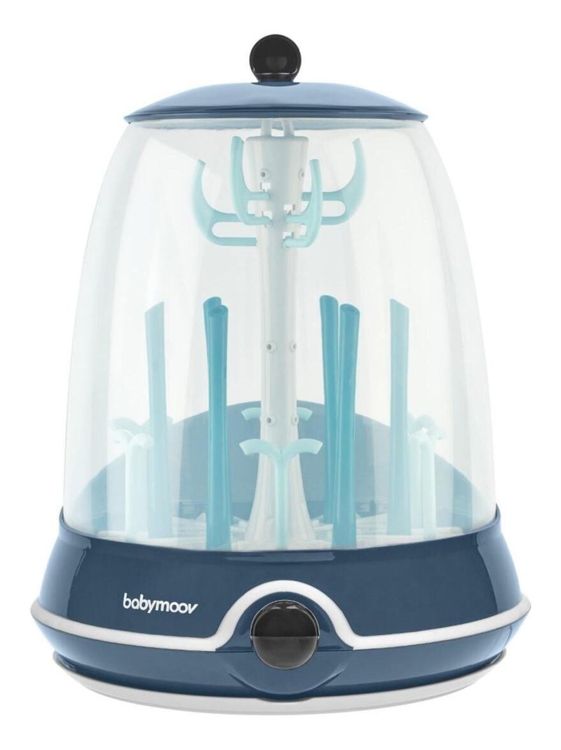 Turbo Steam Plus Stérilisateur Biberons Vapeur Electrique 2 en 1 'Babymoov' Bleu - Kiabi