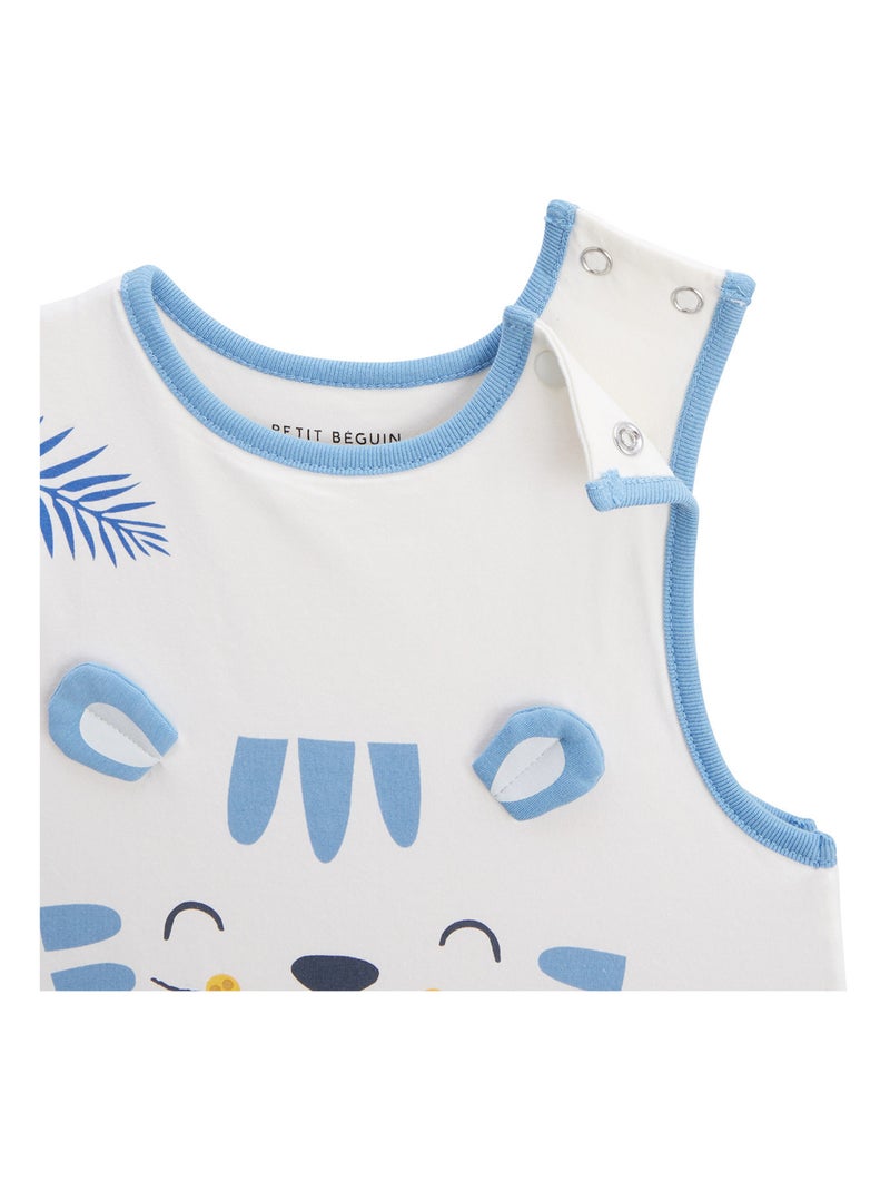 Turbulette d'été avec pieds retroussables Biscarosse Ecru - Kiabi